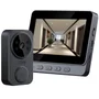 Vídeo Porteiro Residencial Digital Sem Fio Com Monitor LCD Interno Alta Definição Colorido Audio Bidirecional