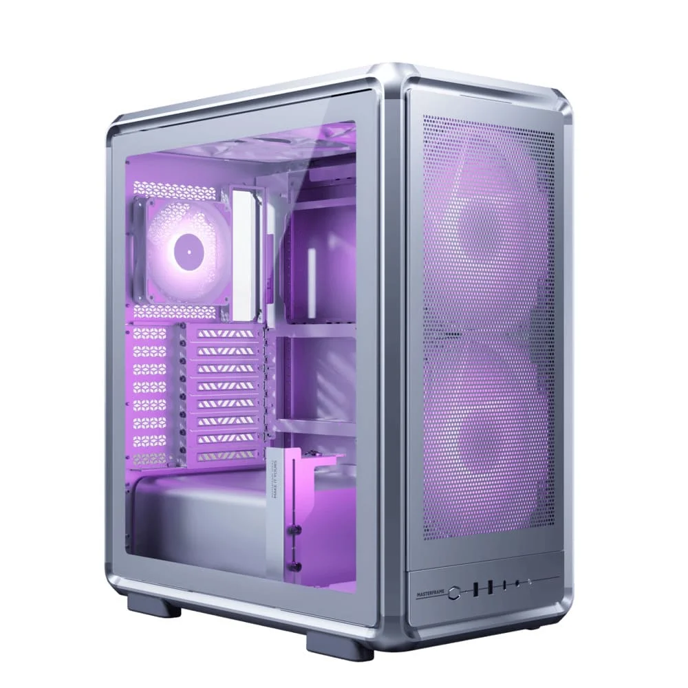 Gabinete Cooler Master Masterframe 500 Mesh-aRGB Silver Mf500m-shnn-s01 Gabinete Cooler Master Masterframe 500 Mesh-aRGB Silver Mf500m-shnn-s01