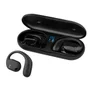 Fone Para Caminhada Condução Óssea Preto Uso Seguro Para Rua