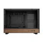 Gabinete Gamer Deepcool Ch260 Wood Micro-atx Sem Fans Preto
