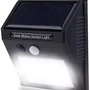 Luminária LED Arandela Solar Com Sensor De Presença
