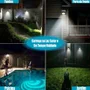 Luminária LED Arandela Solar Com Sensor De Presença