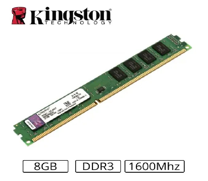 Memoria Kingston 8GB Ddr3 1600mhz