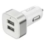 Carregador USB Automotivo Elgin 46RCV2USB000 2 Saídas USB Branco