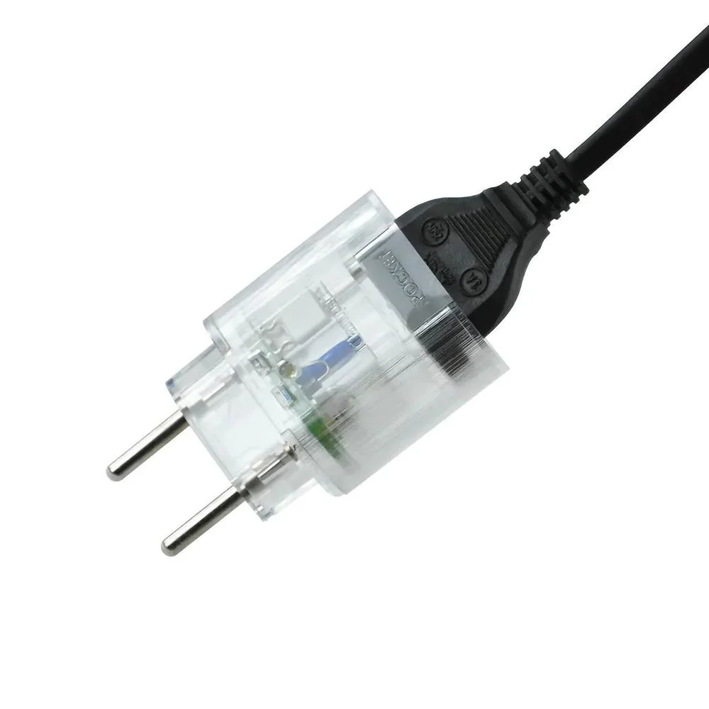 Adaptador DPS 10A iClamper Pocket, 2 Pinos, Proteção Completa contra Surtos Elétricos e Raios Mesmo, Sem Aterramento, Portátil, Transparente - 10191 Adaptador DPS 10A iClamper Pocket, 2 Pinos, Proteção Completa contra Surtos Elétricos e Raios Mesmo, Sem Aterramento, Portátil, Transparente - 10191