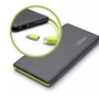 Carregador Portátil Power Bank Pineng Slim, 10.000Mah, 1 Porta (1X USB, 1X USB adicional), Com Cabo, Preto - BK PN-951