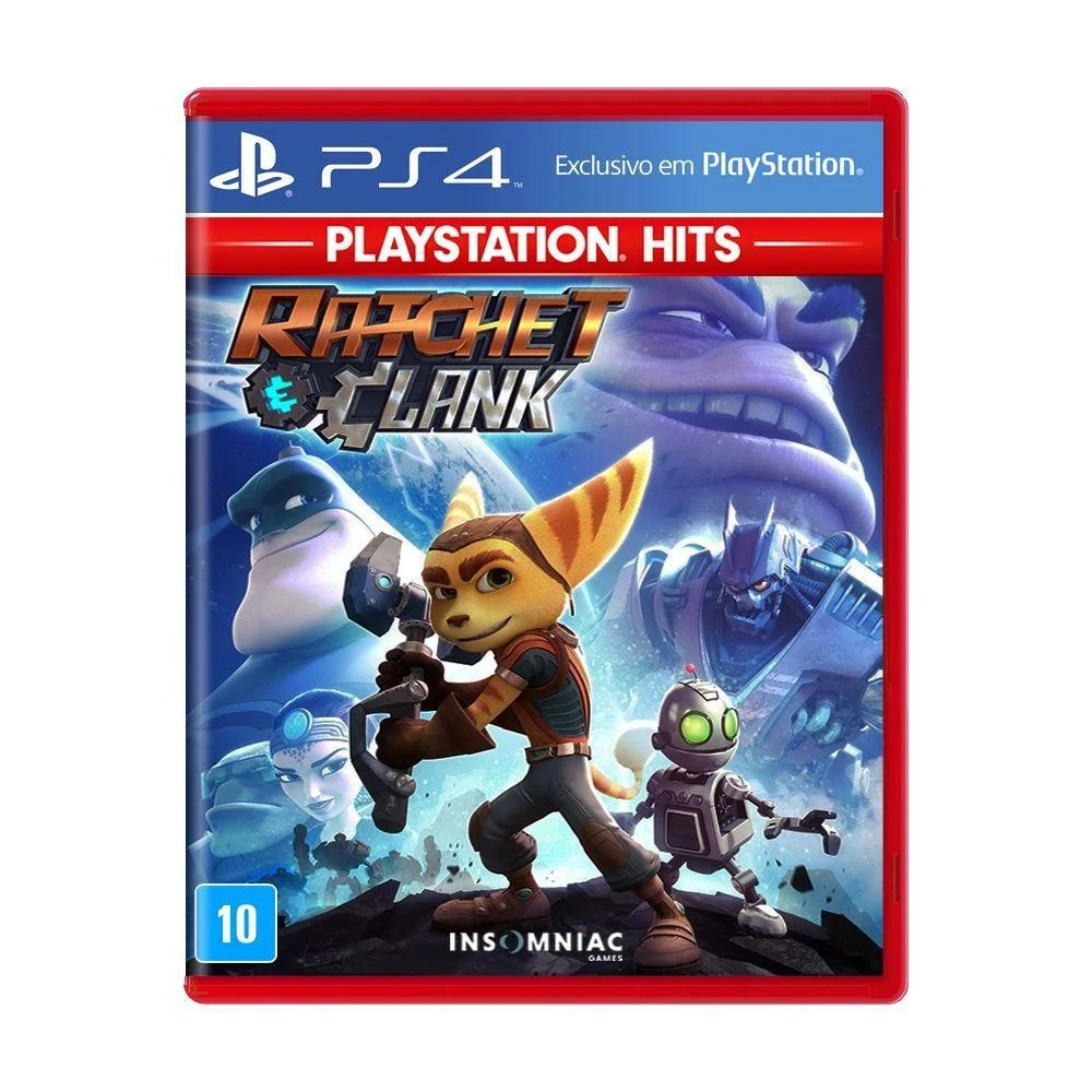 Jogo Ratchet & Clank, Playstation Hits - PS4 Jogo Ratchet & Clank, Playstation Hits - PS4