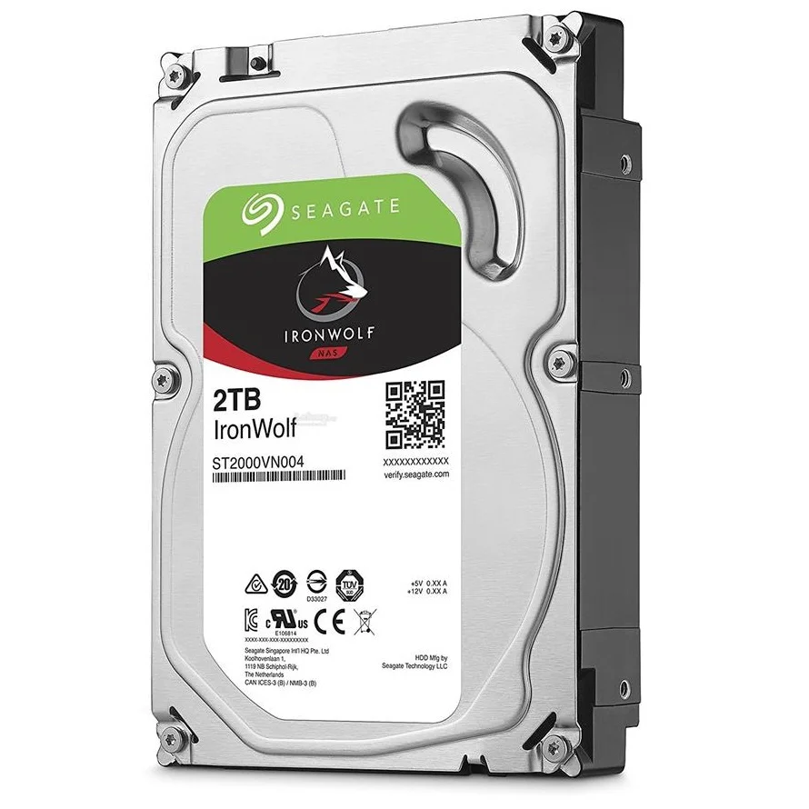 HD Seagate IronWolf NAS 2TB 35 SATA KaBuM