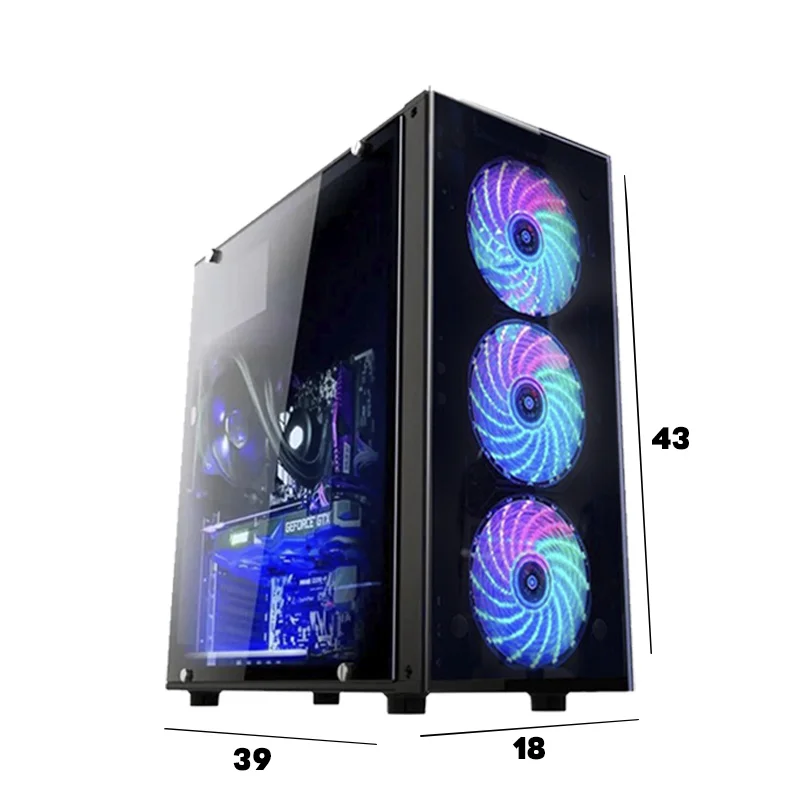 Computador Gamer Maximus, Intel I5, GT 730, 8GB, Hd 1TB, Wi-fi - view 3