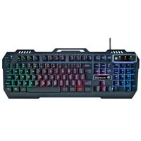Teclado Gamer  Fortrek G CrUSader LED RGB, USB, Multimídia, ABNT2, Preto