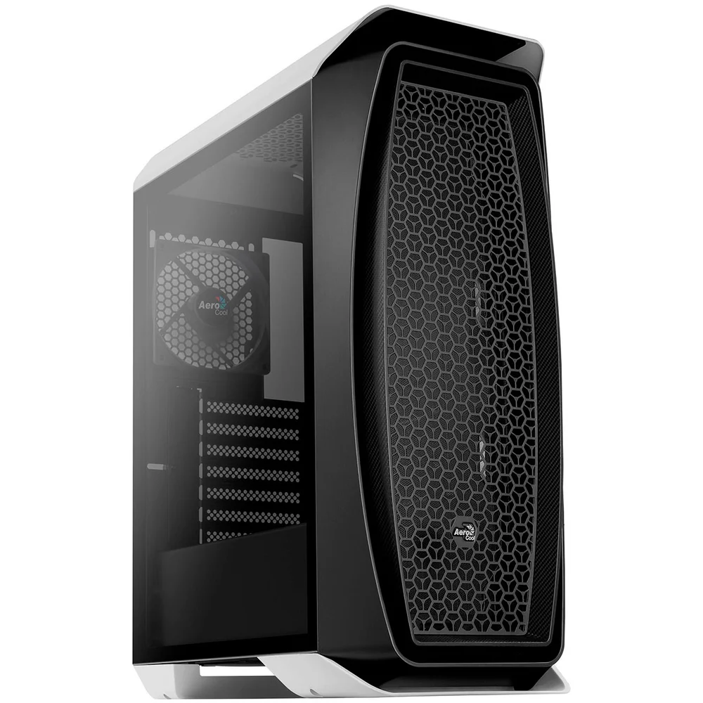 Gabinete Gamer Aerocool Aero One, Mid Tower, RGB, ATX, Lateral Em Vidro Temperado, Branco - 70166 Gabinete Gamer Aerocool Aero One, Mid Tower, RGB, ATX, Lateral Em Vidro Temperado, Branco - 70166