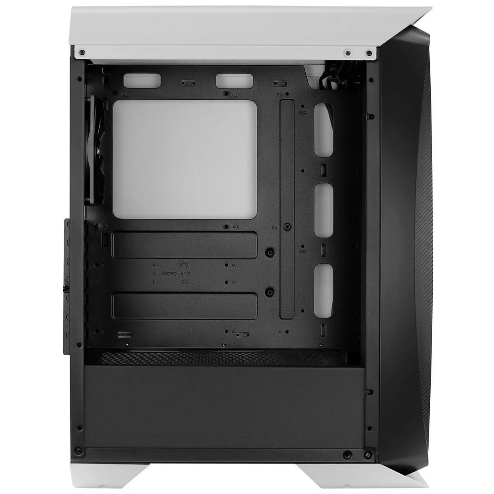 Gabinete Gamer Aerocool Aero One, Mid Tower, RGB, ATX, Lateral Em Vidro Temperado, Branco - 70166 Gabinete Gamer Aerocool Aero One, Mid Tower, RGB, ATX, Lateral Em Vidro Temperado, Branco - 70166