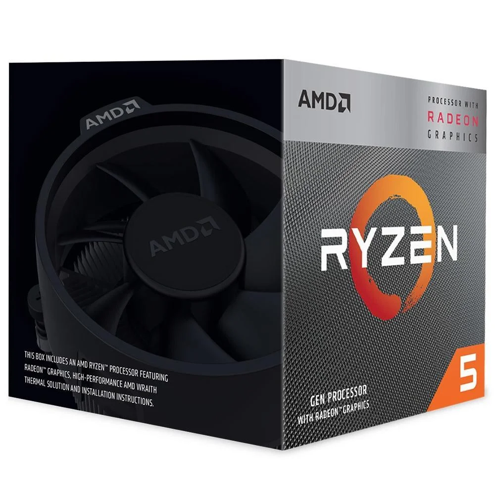 Processador AMD Ryzen 5 3400G KaBuM