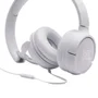 Headphone JBL T500, Supra Auricular, On Ear, Branco - JBLT500WHT