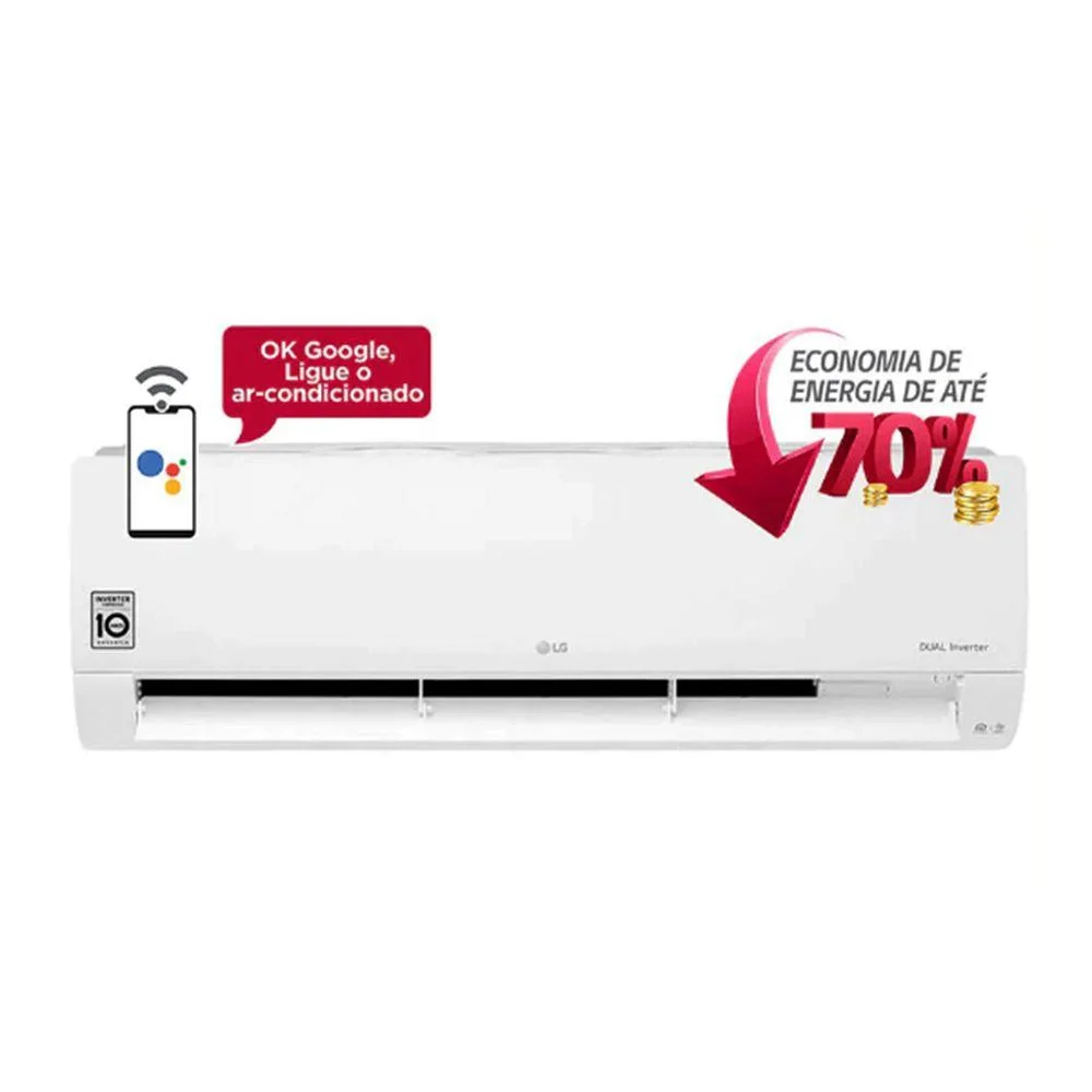 Ar Condicionado LG Voice Split, 18000Btus, 220V, Quente / Frio - S4uw18kl31b.eb2gamz Ar Condicionado LG Voice Split, 18000Btus, 220V, Quente / Frio - S4uw18kl31b.eb2gamz