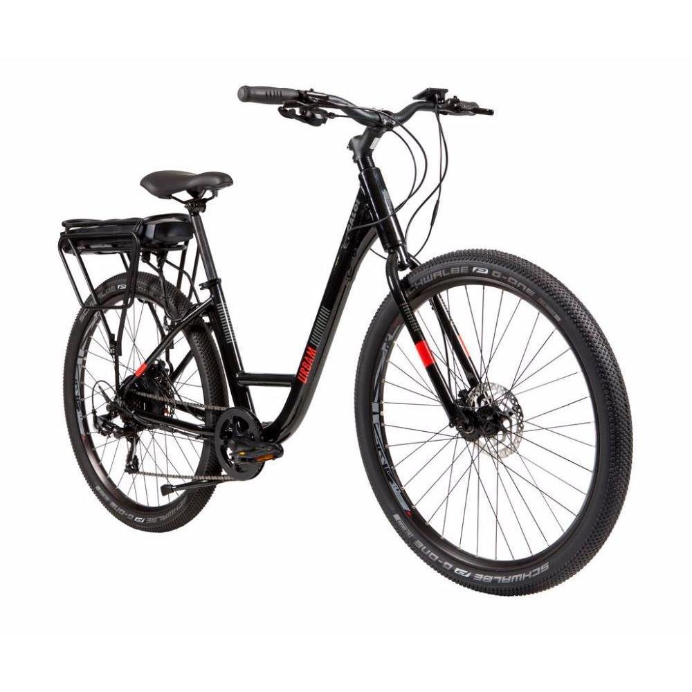 Bicicleta Elétrica Caloi E-vibe Urbam Aro 27,5 - Motor 350w - 16,5´´ - 7 Velocidades - Preto Bicicleta Elétrica Caloi E-vibe Urbam Aro 27,5 - Motor 350w - 16,5´´ - 7 Velocidades - Preto