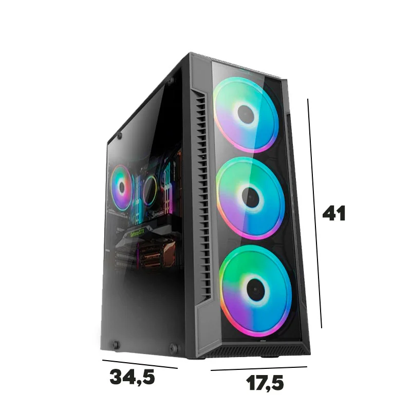 PC Gamer Completo I5, HD 500GB, Placa De Vídeo GT730, 8GB, Wi-Fi - view 4