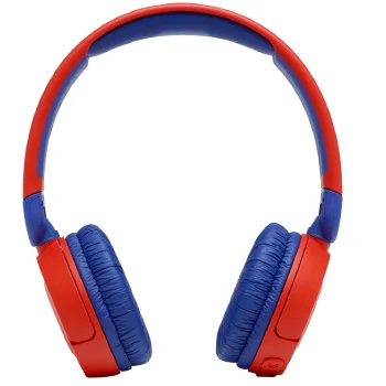 Headphone Infantil Bluetooth Wireless JBL JR310, com Microfone Vermelho