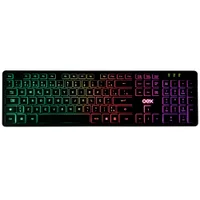 Teclado ForceX Mecan Black Led Tc201 Kabum