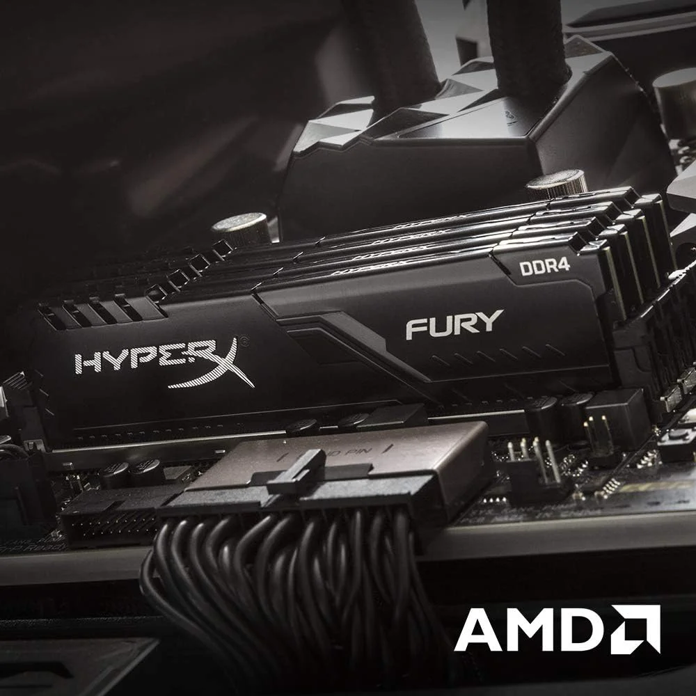 Memória Gamer Kingston Hyperx Fury Black KaBuM