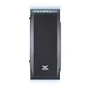 Gabinete Gamer, Vx Gaming Borealis,b Janela Acrílica, Preto,  Frontal Com Fita Led Rgb