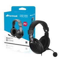 Headset Gamer Fortrek, Preto, Multiplataforma - HSL-102