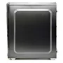 Gabinete Gamer Oex Gh200 Game Shelter, Preto, Mid Tower, RGB, Com Fan, Lateral Em Vidro