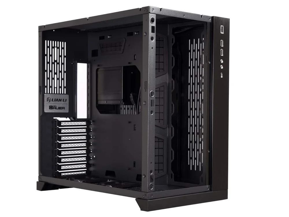 Gabinete Lian Li 011 Dynamic Preto Mid Tower Lateral de Vidro Temperado - Dynamic 011 Preto Gabinete Lian Li 011 Dynamic Preto Mid Tower Lateral de Vidro Temperado - Dynamic 011 Preto