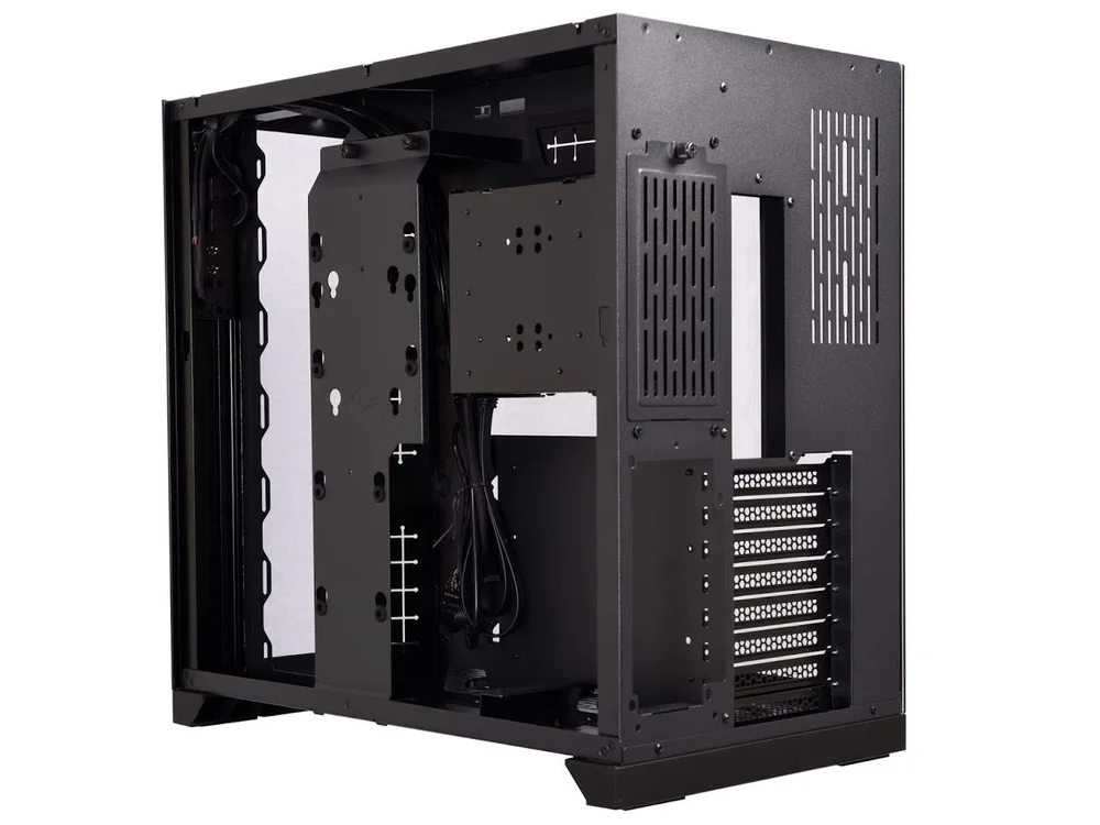 Gabinete Lian Li 011 Dynamic Preto Mid Tower Lateral de Vidro Temperado - Dynamic 011 Preto Gabinete Lian Li 011 Dynamic Preto Mid Tower Lateral de Vidro Temperado - Dynamic 011 Preto