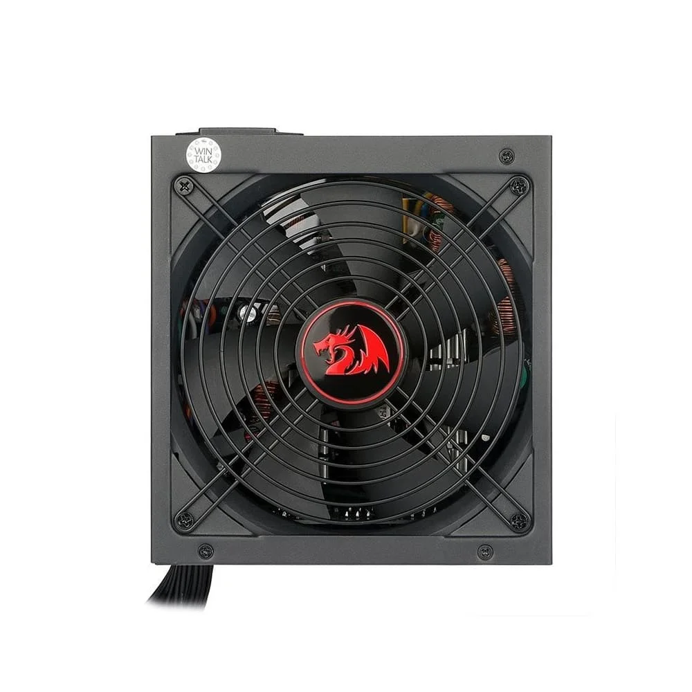 Fonte Redragon RGPS-500W, 500W, 80 Plus Bronze, PFC Ativo, Bivolt, Cabos Fixos - GC-PS001-1