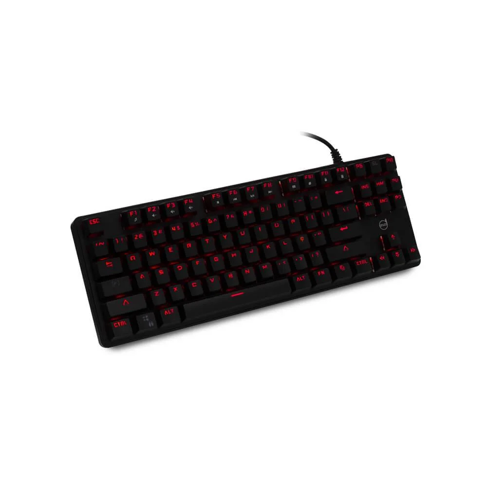 Teclado Mecanico Dazz Alpha Red 625332 Kabum