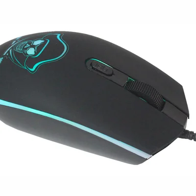 Mouse Gamer Kmex Pirata Led 1200dpi M3400 Optico