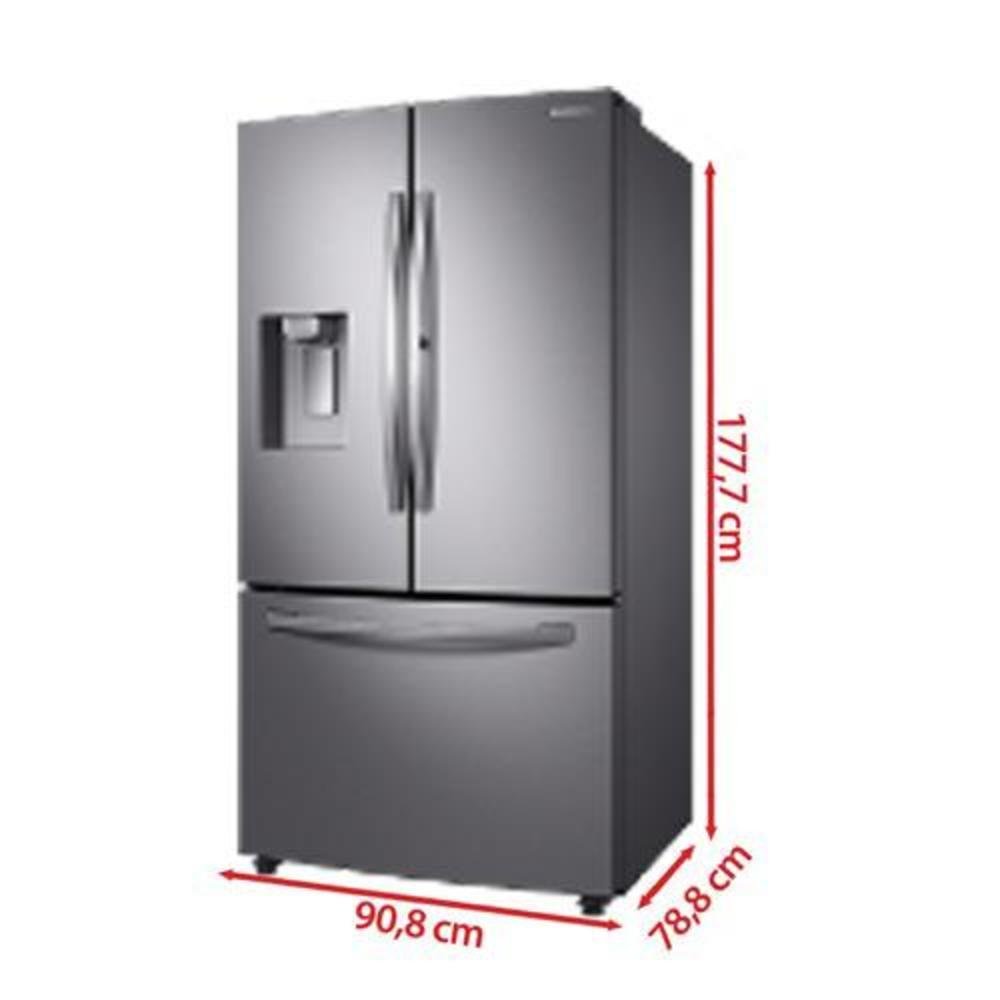 Refrigerador French Door Samsung De 03 Portas Frost Free Com 530 Litros E Twin Cooling Plus Inox - Rf23r6301sr - 220v Refrigerador French Door Samsung De 03 Portas Frost Free Com 530 Litros E Twin Cooling Plus Inox - Rf23r6301sr - 220v