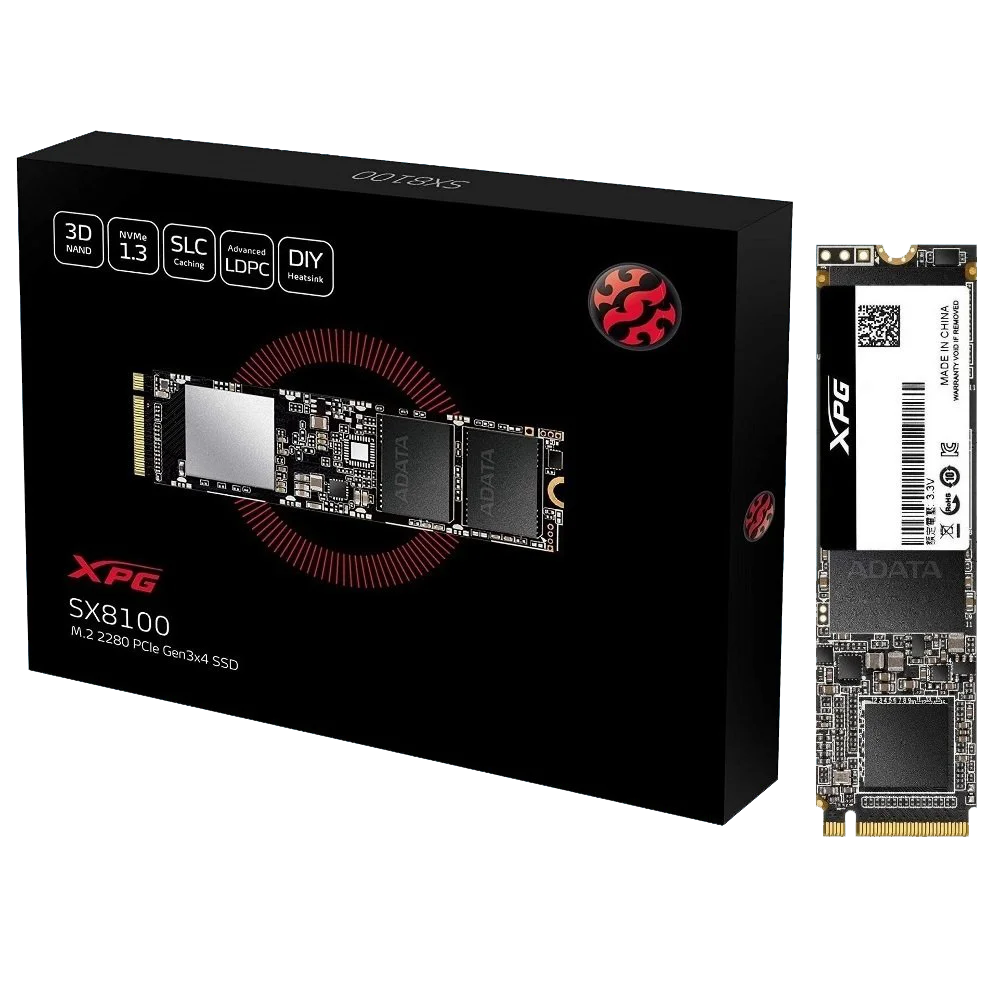 Ssd Adata Xpg Sx8100 512Gb M2 KaBuM