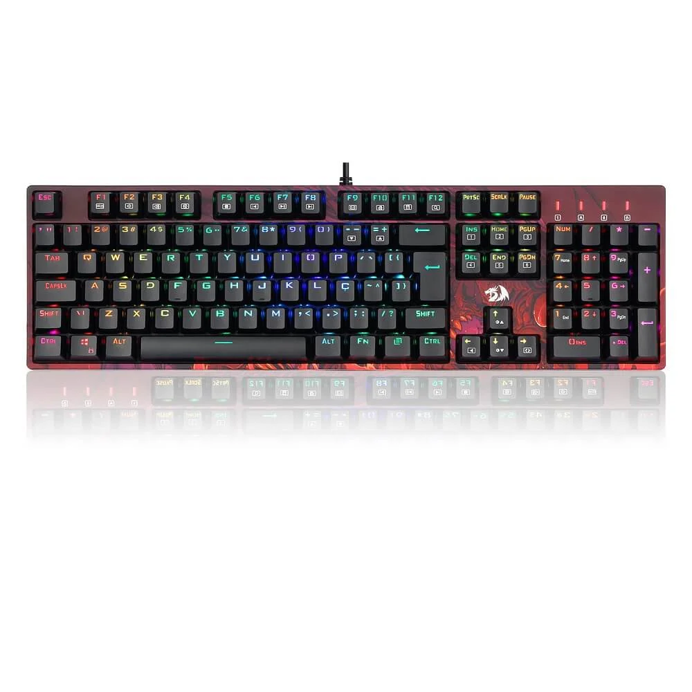 Teclado Mecânico Gamer Redragon Infernal Viserion