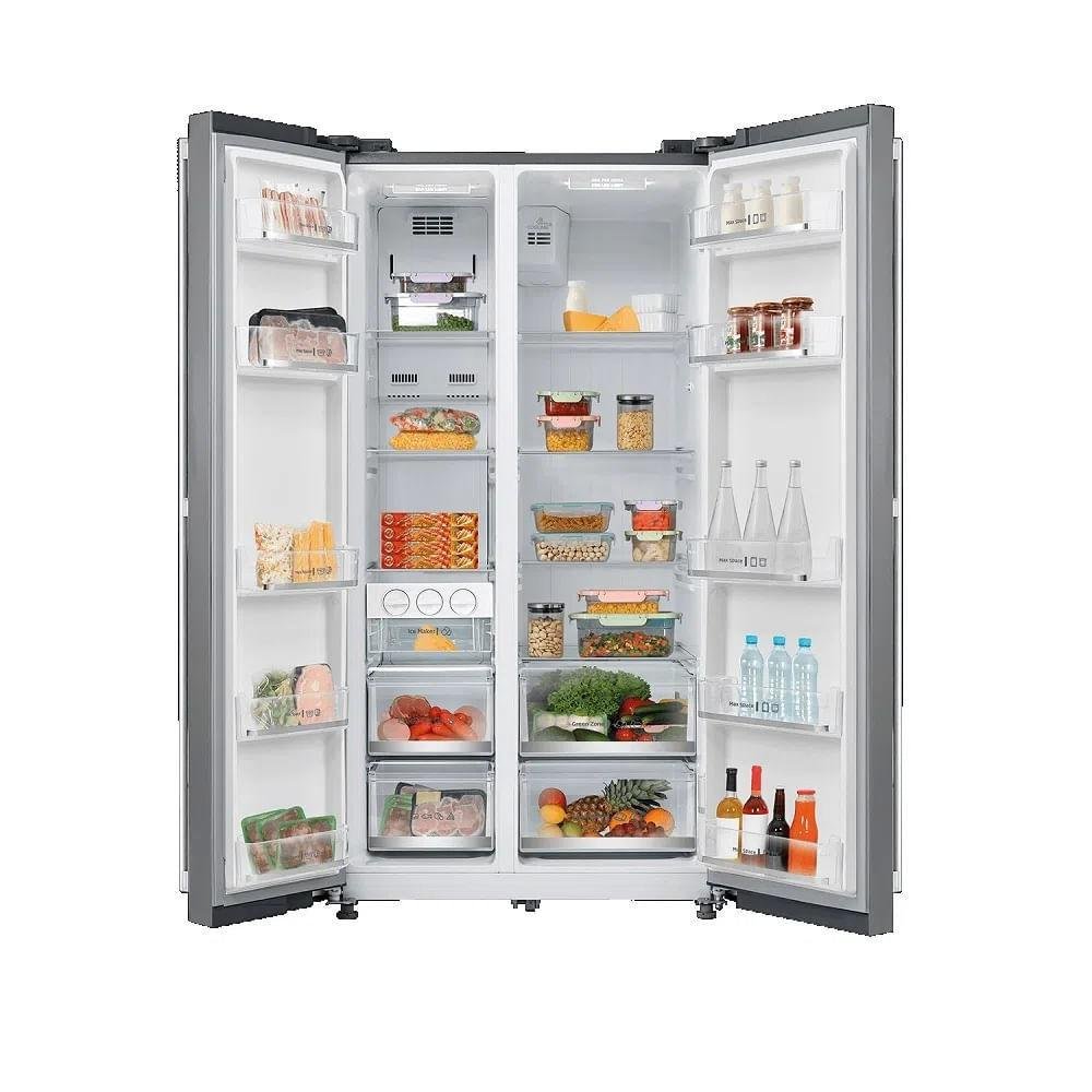Geladeira Midea Side By Side 528l Midea 110v Md-rs587fga041