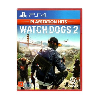 Imagem do produto WATCH DOGS 2 Hits PS4 - Físico em Kabum