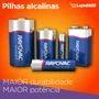 Bateria Alcalina 9V Com 2 20985