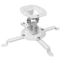 Suporte Universal De Teto Para Projetor, Suporte Até 13,5kg, Rotação 360°, Branco, Pro100w, Elg