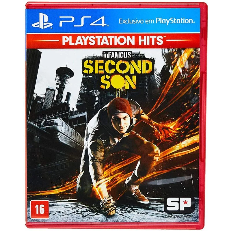 Jogo Ps4 Sony, Infamous Second Son, Playstation Hits Jogo Ps4 Sony, Infamous Second Son, Playstation Hits