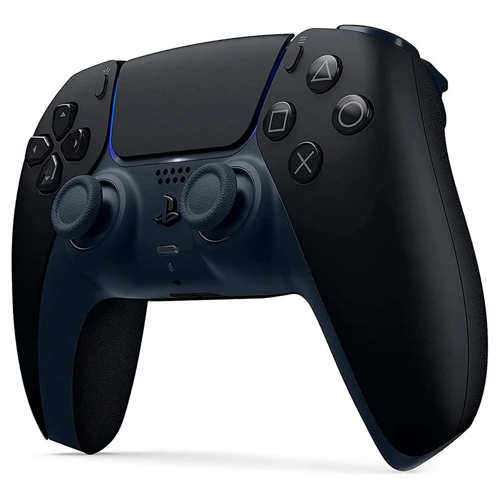 Controle sem fio DualSense PS5 Sony, Preto meia noite Controle sem fio DualSense PS5 Sony, Preto meia noite