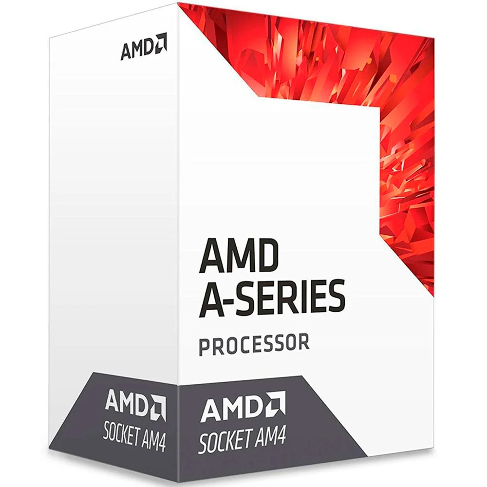 Processador AMD A10 9700 Bristol Ridge, 3.5GHz (3.8GHz Max Turbo), Cache 2MB, AM4, DDR4 - AD9700AGABBOX Processador AMD A10 9700 Bristol Ridge, 3.5GHz (3.8GHz Max Turbo), Cache 2MB, AM4, DDR4 - AD9700AGABBOX