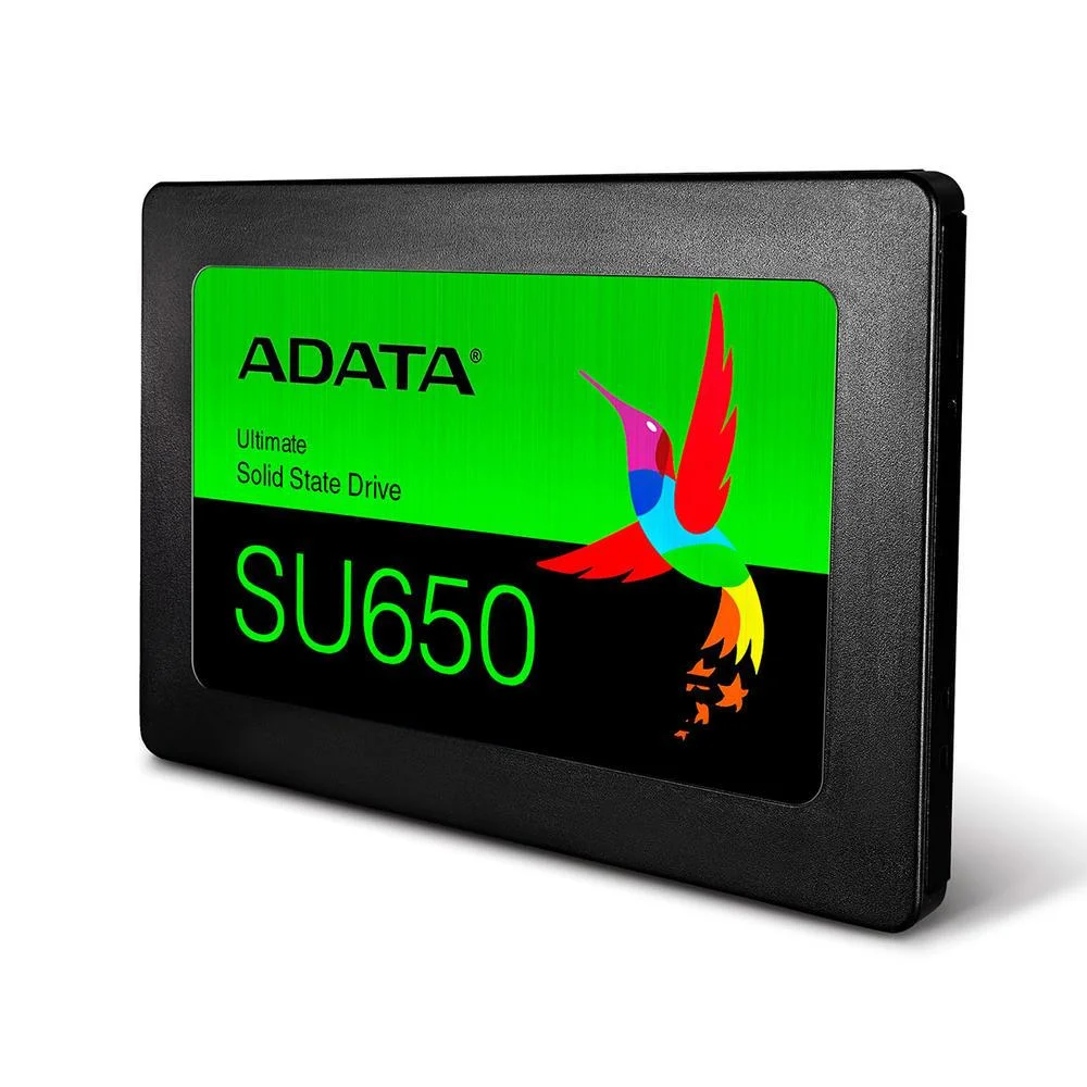 SSD Adata Su650 240GB, Leitura 520 MB/s, Gravação 450MB/s - Asu650ss-240gt-r