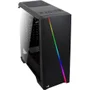 Gabinete AeroCool Cylon Mid Tower, RGB LED, ATX, Lateral de Acrílico, Preto - 63858