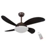 Ventilador De Teto Volare Cafe Fly Tabaco 127V e Controle Remoto