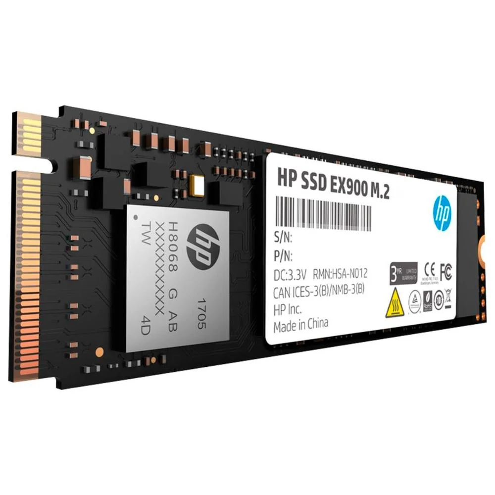 HP SSD EX900 Plus M.2 1TB　Q3650 Ssd 500gb Hp KaBuM