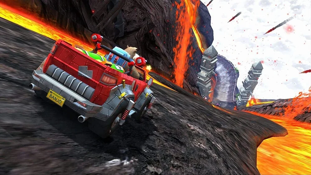 Jogo Sonic & Sega: All-stars Racing - Ps3 Jogo Sonic & Sega: All-stars Racing - Ps3