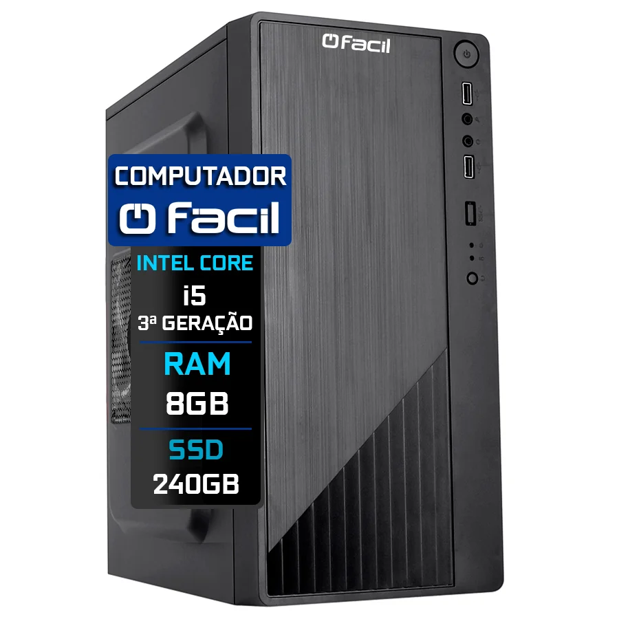 Computador Fácil Intel Core I5 3 Geraço KaBuM Computador Fácil Intel Core I5 3 Geraço KaBuM