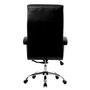 Cadeira Office Conforsit Presidente Genebra, Mola Ensacada, Preta - 4650