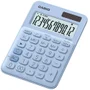 Calculadora De Mesa 12 Digitos Ms20uc Azul Claro Casio